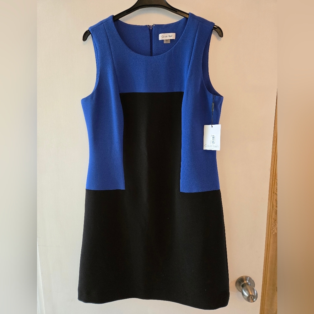 ⭐️Host Pick⭐️NWT Calvin Klein Colorblock Dress 10 - Picture 2 of 10
